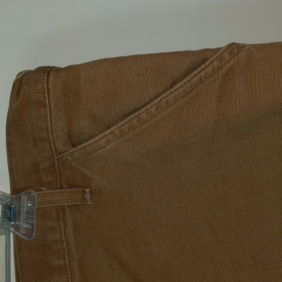 Carhartt Men's Size 42x34 Made in USA 100% Cotton Work Pants - Picture 4 of 13